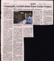 Community excited about Town Center Project