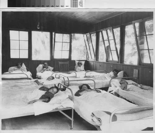 Children in a Sanitarium