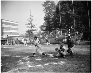 Baseball--USC versus Crowly All Stars, 1958