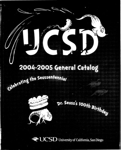 UC San Diego General Catalog, 2004-2005