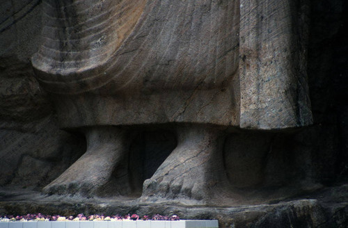 Standing Buddha statue