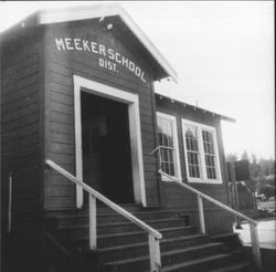 Entrance to Meeker School