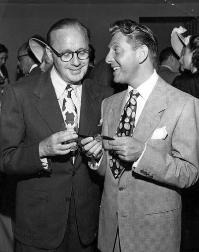 Jack Benny and David Rose
