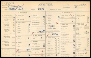 WPA household census for 6333 WALKER AVE, Los Angeles County