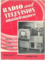 Radio & television maintenance