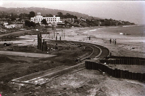 Laguna Beach Boardwalk Construction