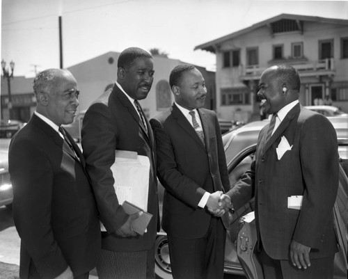 Dr. King at WCLC, Los Angels, 1962