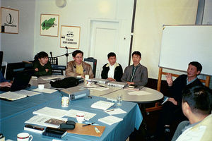 Meetings with Church leaders from the local Mongolian Church during a JCS Meeting