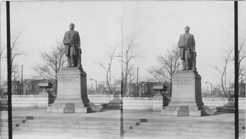 McKinley Statue in McKinley Park, Chicago, Ill