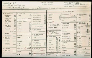 WPA household census for 719 W 116TH ST, Los Angeles County