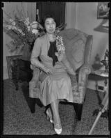 Princess Kaya of Japan at the Ambassador Hotel, Los Angeles, 1934