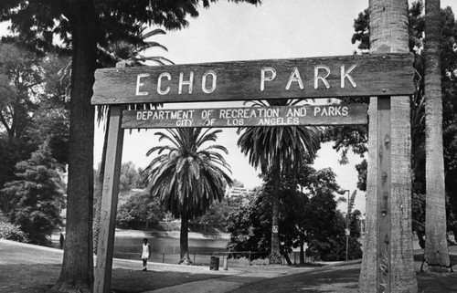 Echo Park sign