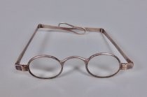 Silver metal eyeglasses