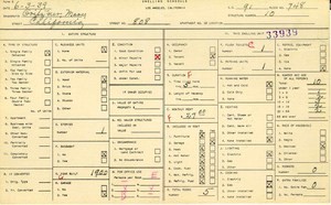 WPA household census for 808 CALIFORNIA, Los Angeles