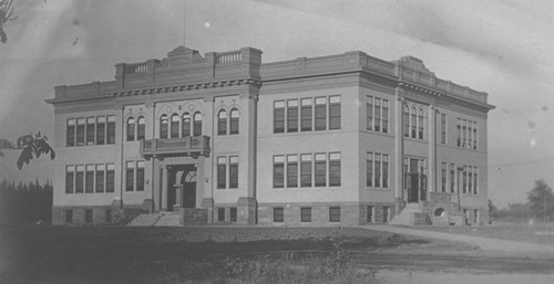 Orange Union High School, Orange, California, ca. 1905