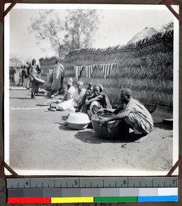 Vendors at market in Shendam, Nigeria, 1923