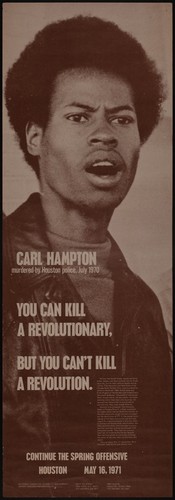 Carl Hampton : murdered by Houston police, July 1970