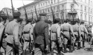 Russian soldiers under Kolchak in Vladivostok