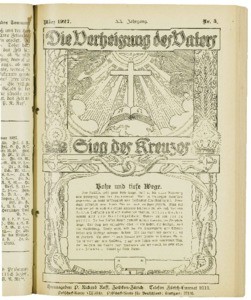 Die Verheissung des Vaters und der Sieg des Kreuzes, 1927, nr. 3