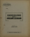 Klassiker Der Gitarre Heft 1 Giuliani - Legnani, No. 121