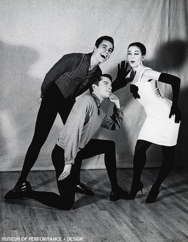 David Anderson, Frank Ordway, and Gail Visentin in Herst's Cocktail Party, 1963