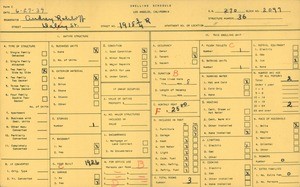 WPA household census for 1918 3/4 DALY ST, Los Angeles