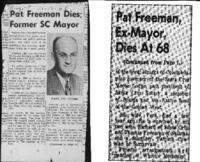 Pat Freeman dies: former SC mayor