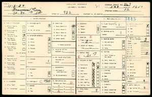 WPA household census for 932 W 80TH ST, Los Angeles County