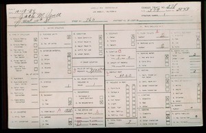 WPA household census for 760 W 110 ST, Los Angeles County