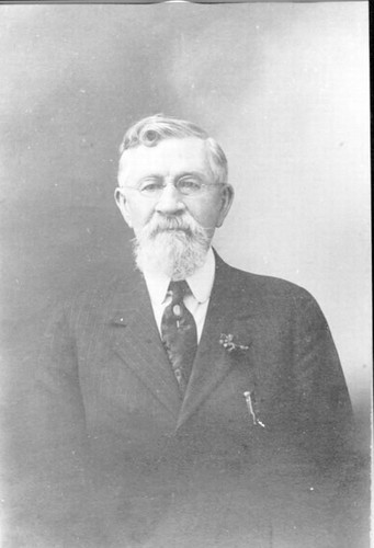 Judge W. B. Wallace, Dinuba, Calif., ca 1900