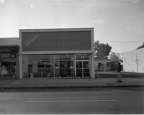 Watts Savings & Loan, Los Angeles, 1954