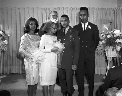 Williams Wedding, Los Angeles, ca. 1960