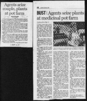 Agents seize couple, plants at pot farm