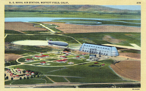 U.S. Naval Air Station, Moffett Field, California