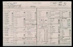 WPA household census for 1272 W 17TH STREET, Los Angeles County