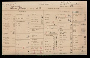 WPA household census for 103 HERNE, Los Angeles County