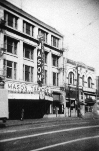 Exterior, Mason Theatre
