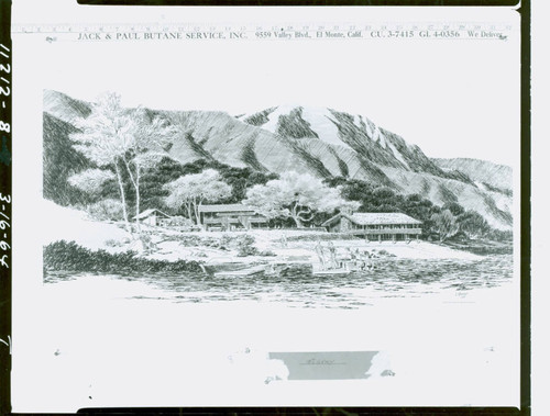 Image of illustration of Castaic Lake