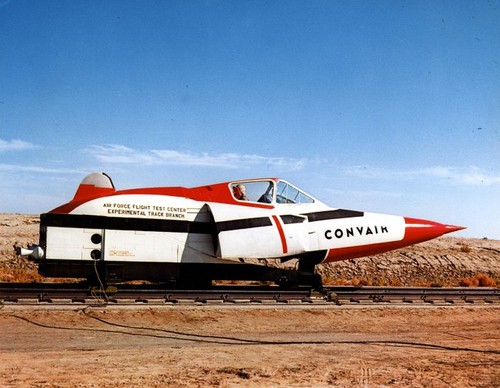 SDASM Aircraft Image Convair F-106 sled