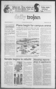 Daily Trojan, Vol. 114, No. 54, April 08, 1991