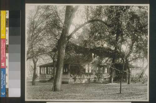 Residence on allotment No. 43 used as Superintendent's headquarters. Oct. 1918, #44