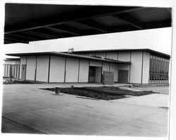 Thomas Page Elementary School under construction, Cotati, California, 1963
