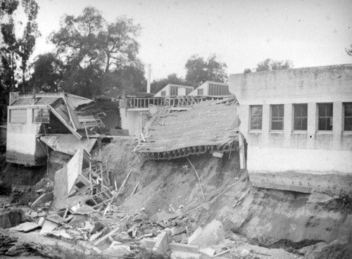 Flood destruction in Pasadena