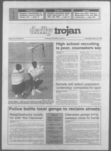 Daily Trojan, Vol. 106, No. 50, March 23, 1988