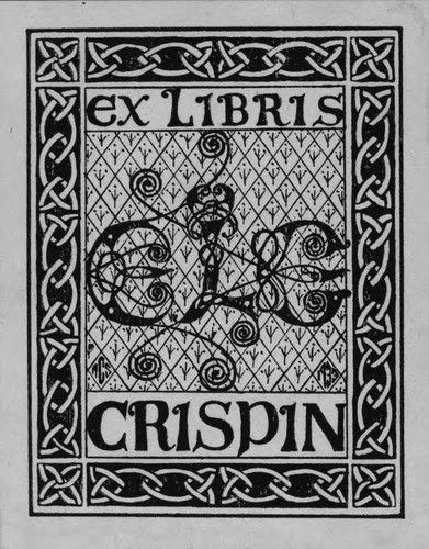 Ex Libris E.L.E. Crispin