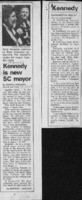 Kennedy is new SC mayor