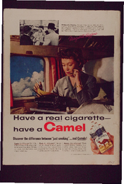 Have a real cigarette Camel