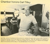 Chamber Honors Carl Tilley