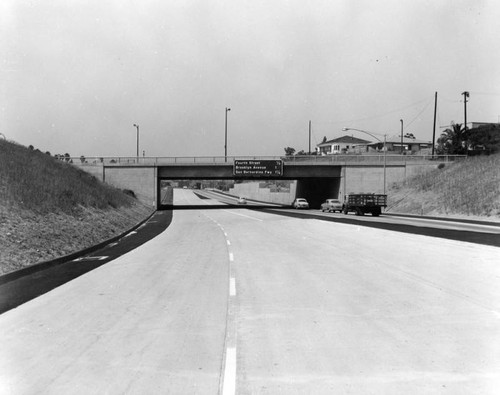 Golden State Freeway at Fourth Street