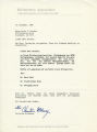 Correspondence from Christina McInerney to Peter Drucker, 1989-11-16